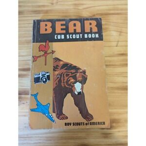 Vintage Bear Cub Scout Handbook 1969‎ Boy Scouts of America BSA Official Book